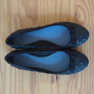 Tory Burch Marion Quilted Leather Ballet Flats